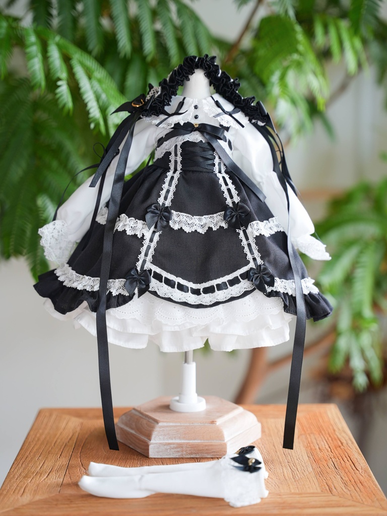MDD / KUMAKO【懐古ロリィタちゃん(黒)】【Nostalgic Lolita-chan (Black)】