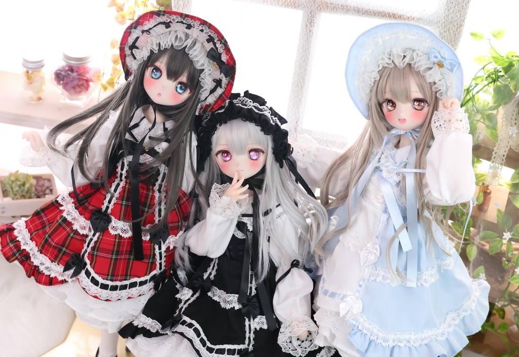MDD / KUMAKO【懐古ロリィタちゃん(黒)】【Nostalgic Lolita-chan (Black)】