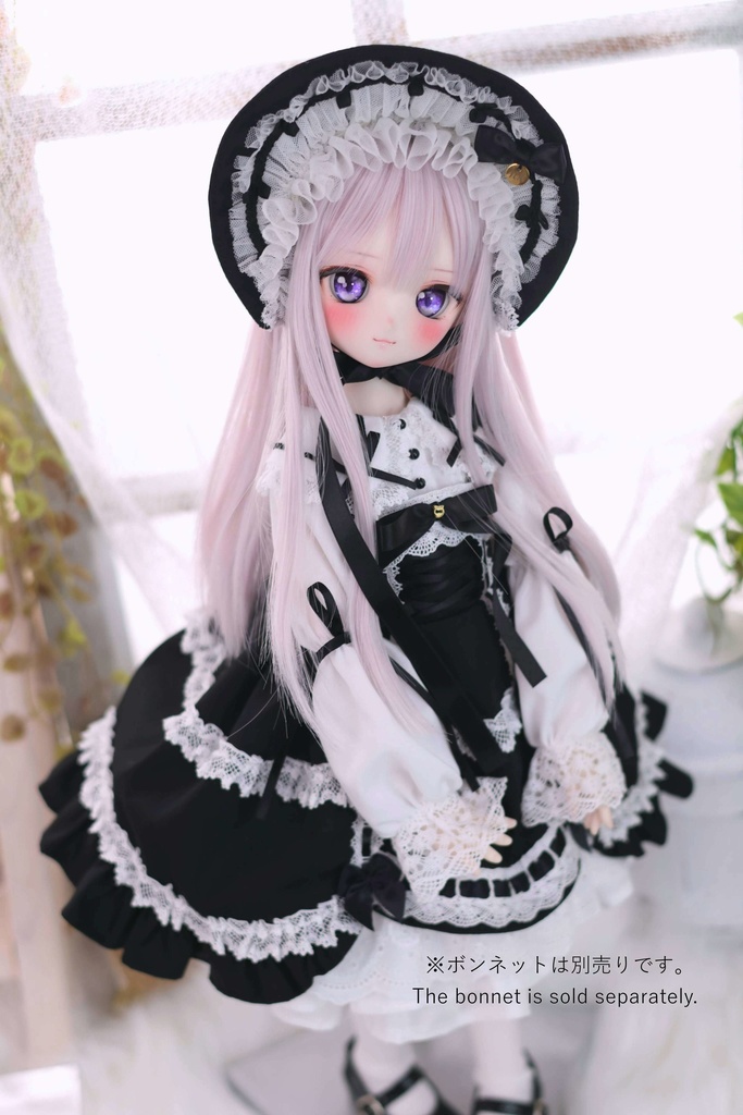 MDD / KUMAKO【懐古ロリィタちゃん(黒)】【Nostalgic Lolita-chan (Black)】