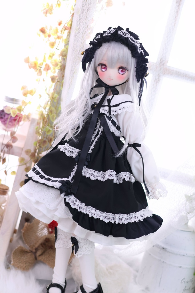 MDD / KUMAKO【懐古ロリィタちゃん(黒)】【Nostalgic Lolita-chan (Black)】