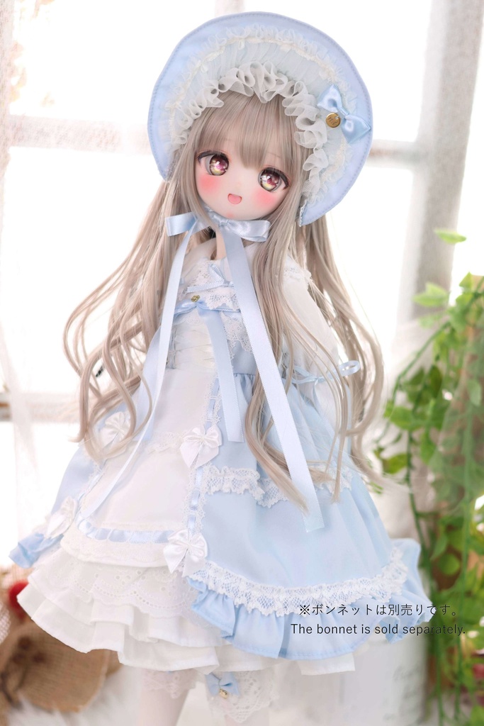 MDD / KUMAKO【懐古ロリィタちゃん(水色)】【Nostalgic Lolita-chan (Light blue)】