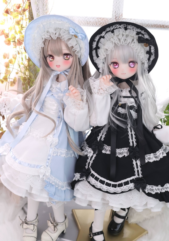 MDD / KUMAKO【懐古ロリィタちゃん(水色)】【Nostalgic Lolita-chan (Light blue)】
