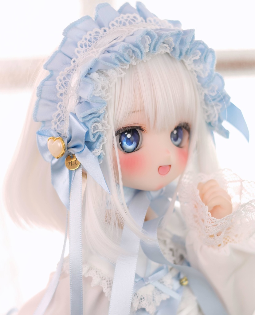 MDD / KUMAKO【懐古ロリィタちゃん(水色)】【Nostalgic Lolita-chan (Light blue)】