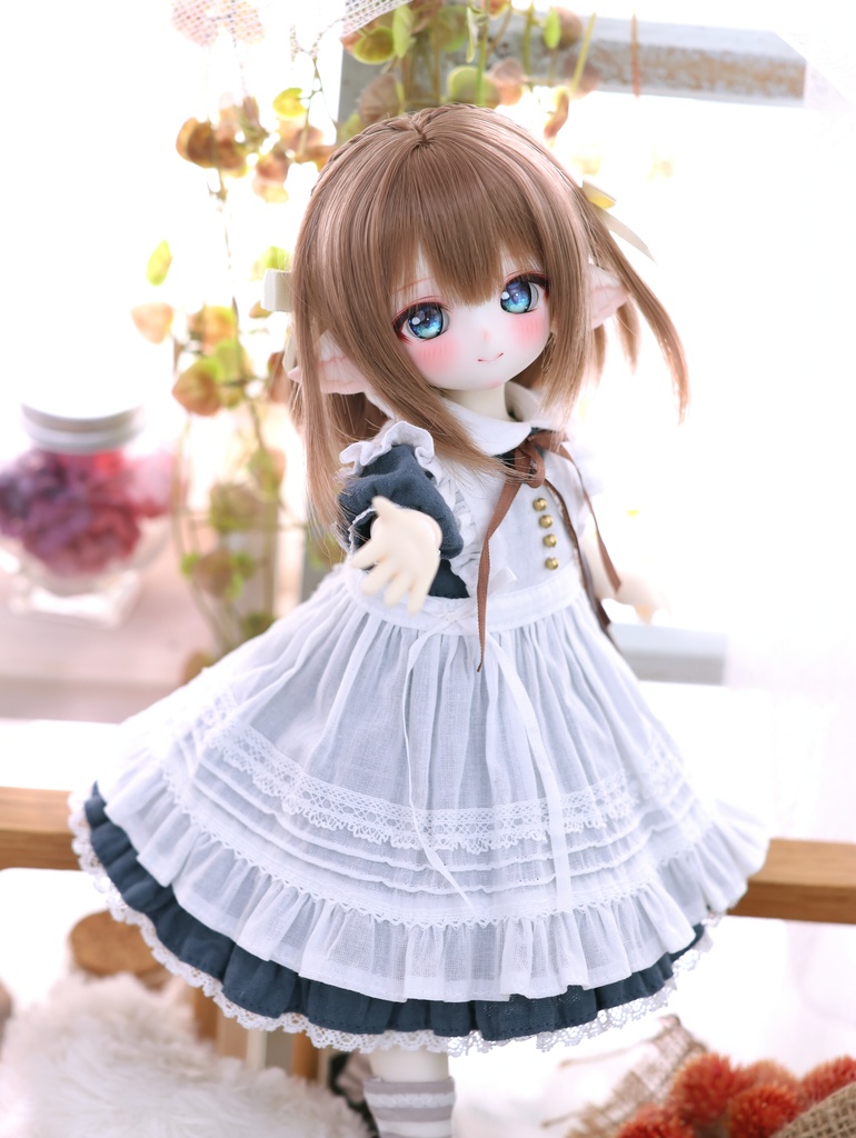 型紙 1/6サイズ TinyFox【クラシカルアリス セット 型紙(紙出力Ver)】【Classical Alice Set Pattern (Printed Paper Version)】