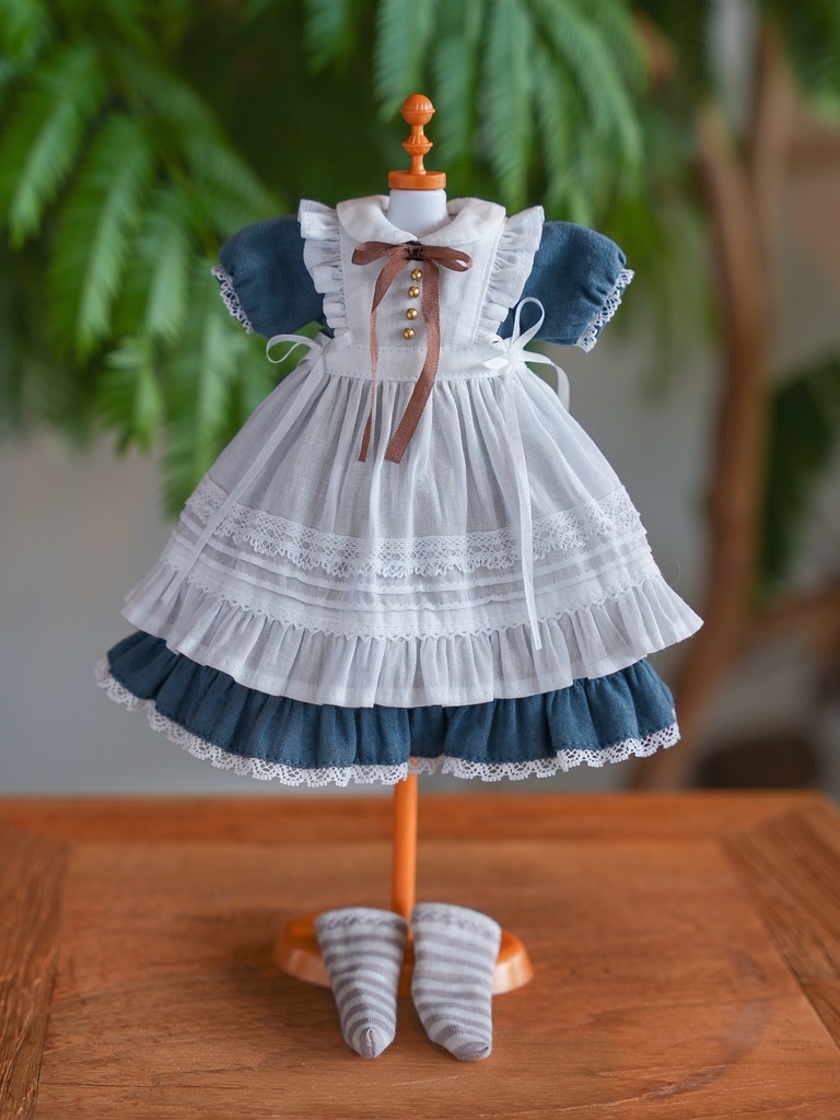 型紙 1/6サイズ TinyFox【クラシカルアリス セット 型紙(紙出力Ver)】【Classical Alice Set Pattern (Printed Paper Version)】