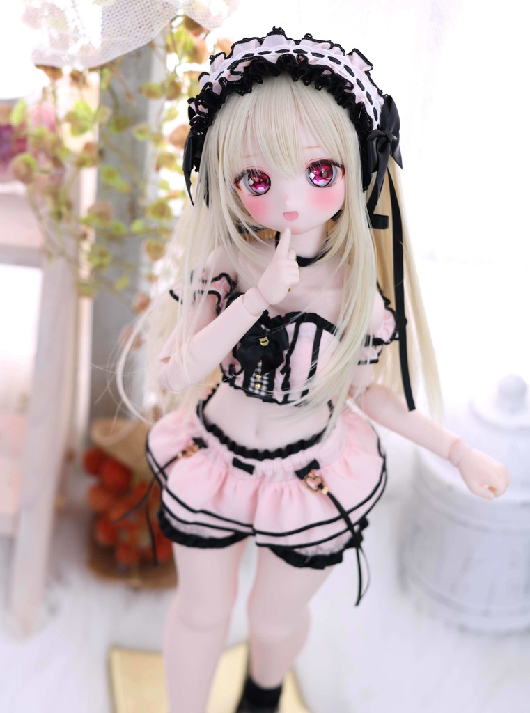 『受注 Pre-order』MDD【地雷系ゆめゆめルームウェア(ピンクカラー)】【Jirai-style loungewear (Pink)】