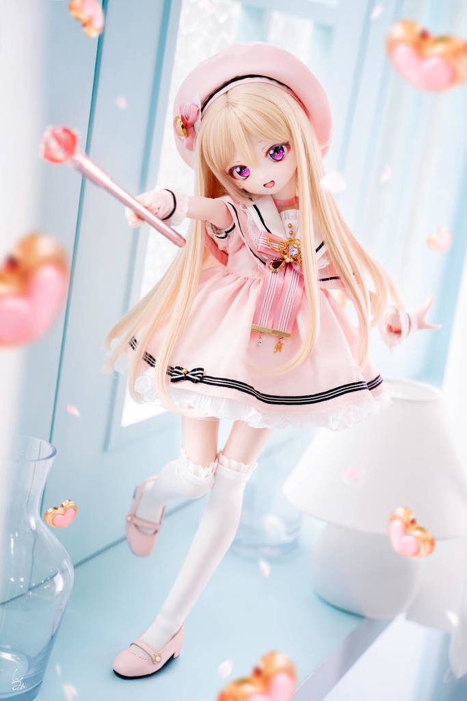 『受注 Pre-order』MDD / KUMAKO対応OF【エンジェルハートマジック（ペールピンク）】MDD / KUMAKO Outfit【Angel Heart Magic（Pale pink）】