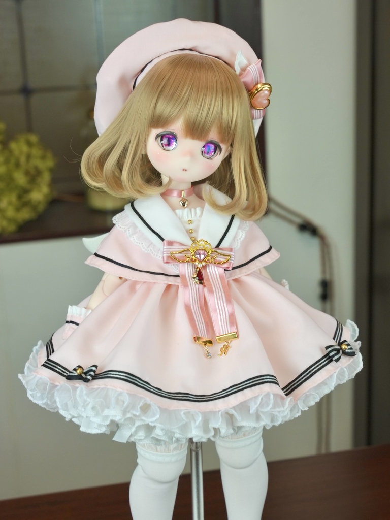『受注 Pre-order』MDD / KUMAKO対応OF【エンジェルハートマジック(ペールピンク)】MDD / KUMAKO Outfit【Angel Heart Magic(Pale pink)】