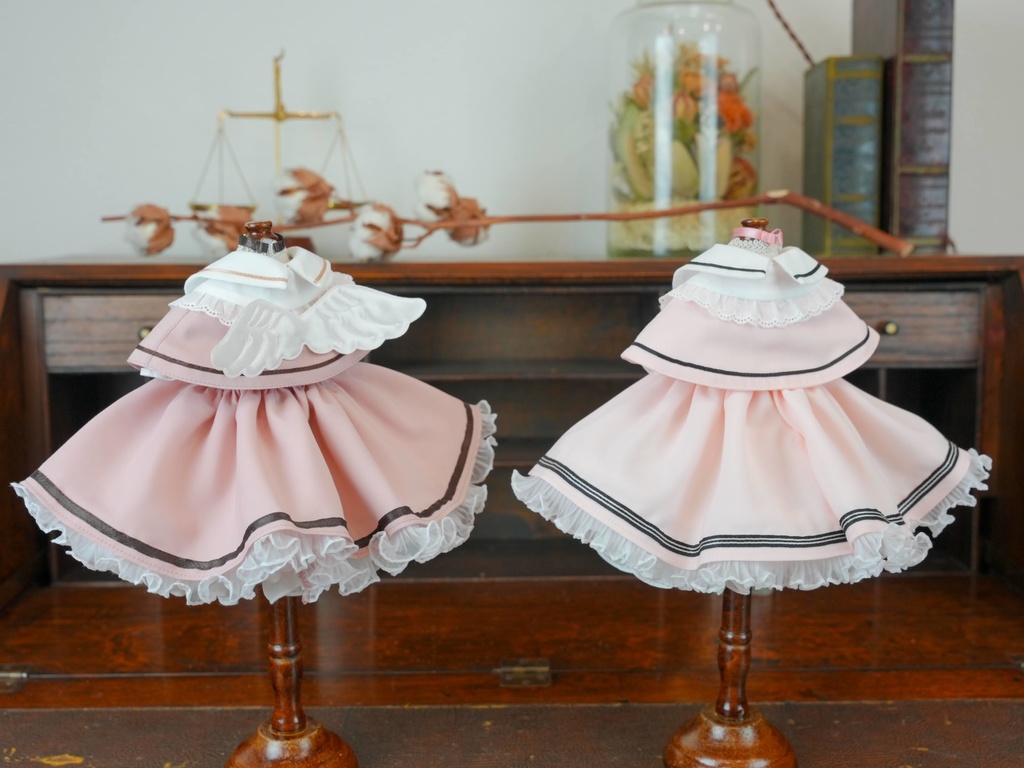 『受注 Pre-order』MDD / KUMAKO対応OF【エンジェルハートマジック(ペールピンク)】MDD / KUMAKO Outfit【Angel Heart Magic(Pale pink)】