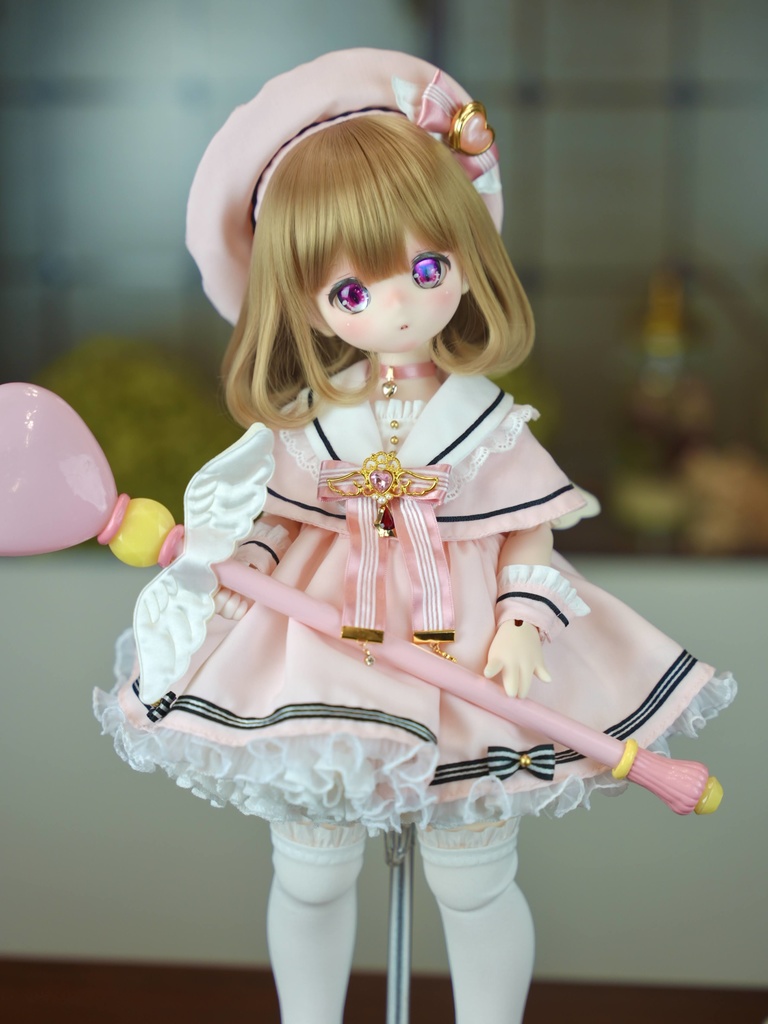 『受注 Pre-order』MDD / KUMAKO対応OF【エンジェルハートマジック(ペールピンク)】MDD / KUMAKO Outfit【Angel Heart Magic(Pale pink)】