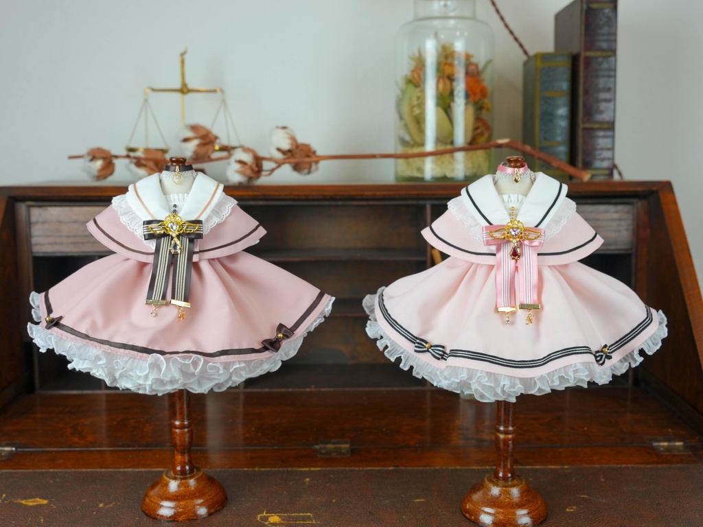 『受注 Pre-order』MDD / KUMAKO対応OF【エンジェルハートマジック(ローズピンク)】MDD / KUMAKO Outfit【Angel Heart Magic(Rose pink)】