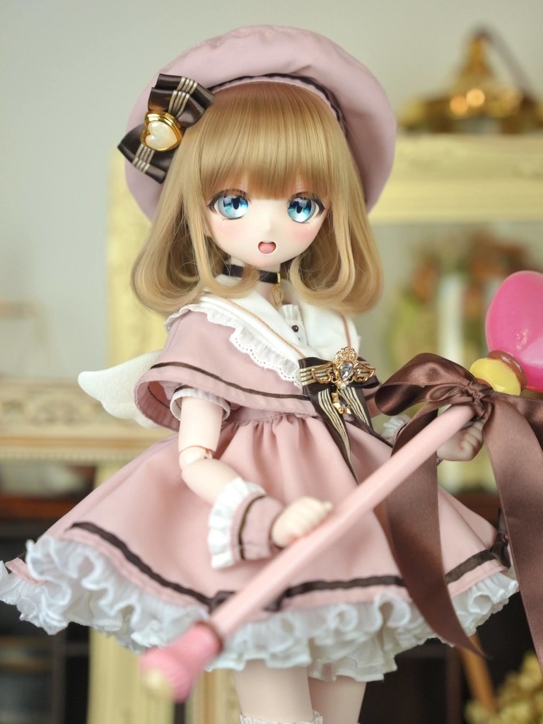 『受注 Pre-order』MDD / KUMAKO対応OF【エンジェルハートマジック(ローズピンク)】MDD / KUMAKO Outfit【Angel Heart Magic(Rose pink)】