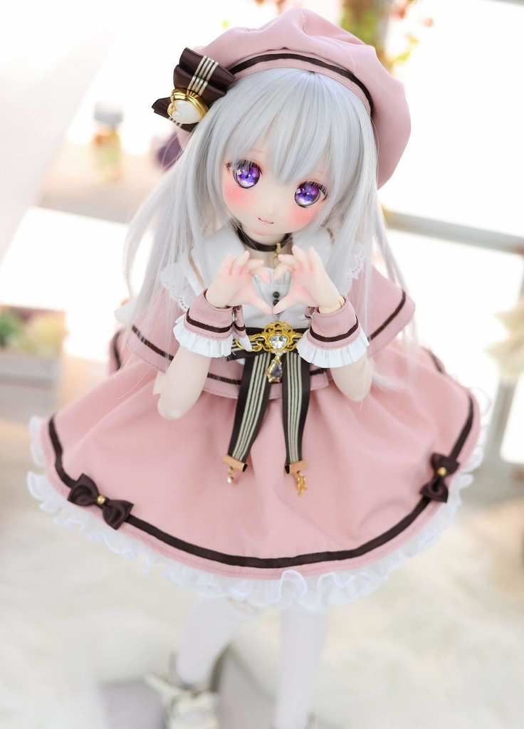 『受注 Pre-order』MDD / KUMAKO対応OF【エンジェルハートマジック(ローズピンク)】MDD / KUMAKO Outfit【Angel Heart Magic(Rose pink)】