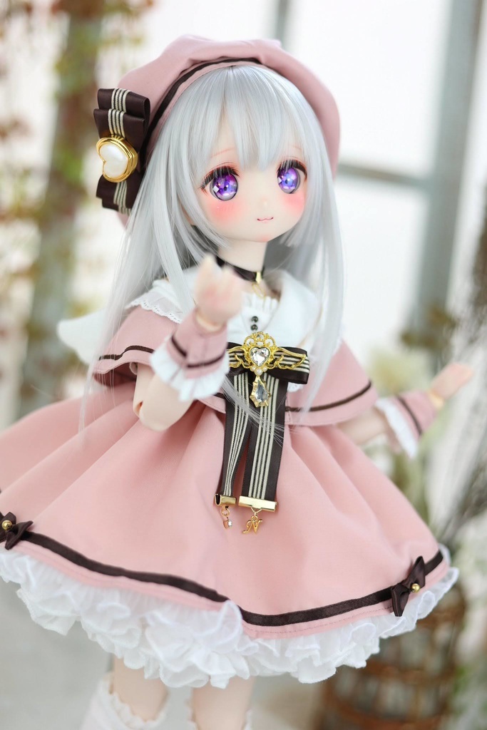 『受注 Pre-order』MDD / KUMAKO対応OF【エンジェルハートマジック(ローズピンク)】MDD / KUMAKO Outfit【Angel Heart Magic(Rose pink)】