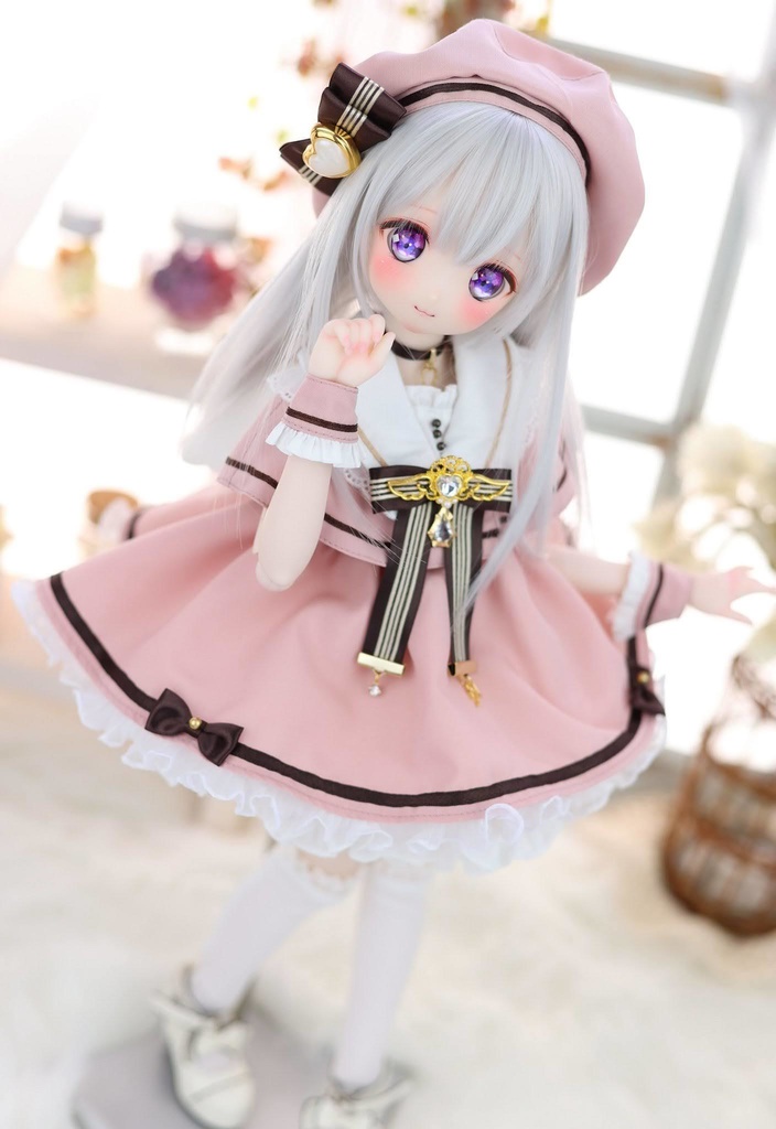 『受注 Pre-order』MDD / KUMAKO対応OF【エンジェルハートマジック(ローズピンク)】MDD / KUMAKO Outfit【Angel Heart Magic(Rose pink)】