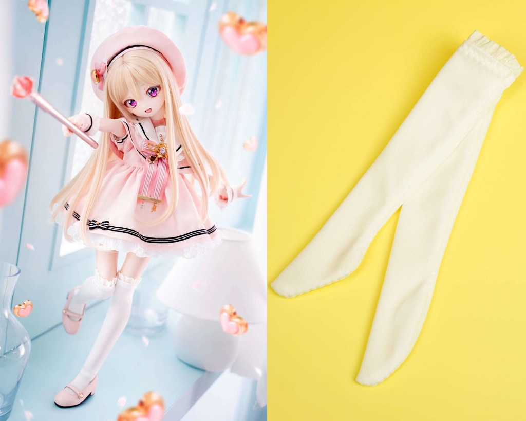 『受注 Pre-order』MDD / Mochi-Ashi  / KUMAKO対応【エンジェルニーハイソックス】MDD / KUMAKO【Angel knee-high socks】