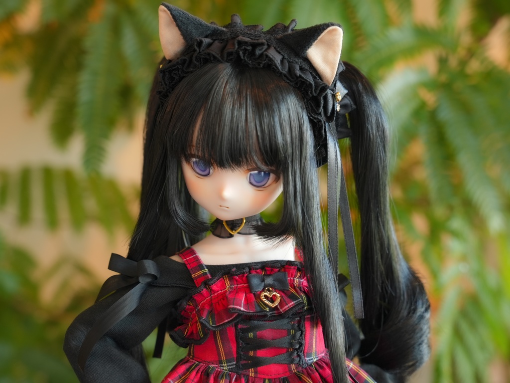 MDD / KUMAKO【オフショルワンピ・ロックルージュ】【Off-shoulder dress(Red)】