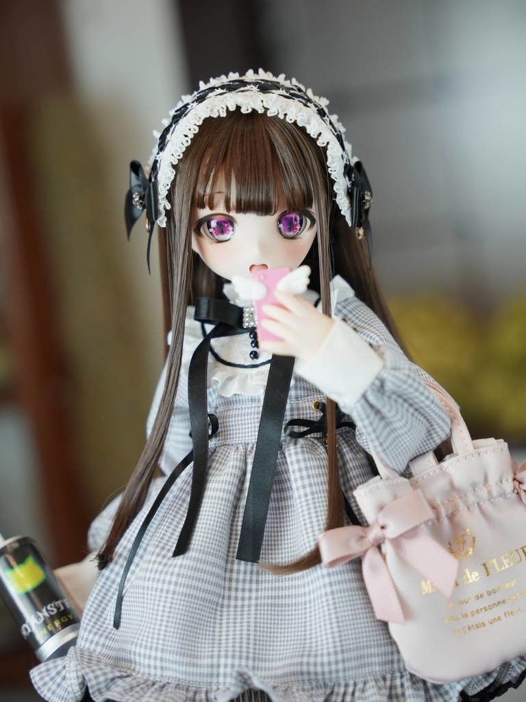 MDD / DDP / KUMAKO / SDM 【地雷ちゃん(ぐれーのちぇっく)】【Jirai-chan (gray checkered)】
