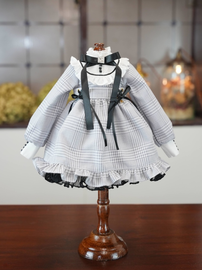 MDD / DDP / KUMAKO / SDM 【地雷ちゃん(ぐれーのちぇっく)】【Jirai-chan (gray checkered)】