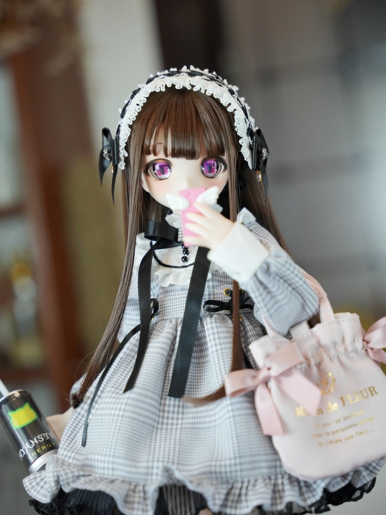 MDD / DDP / KUMAKO / SDM 【地雷ちゃん(ぐれーのちぇっく)】【Jirai-chan (gray checkered)】