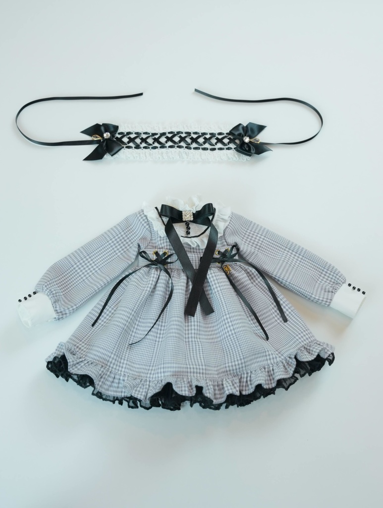 MDD / DDP / KUMAKO / SDM 【地雷ちゃん(ぐれーのちぇっく)】【Jirai-chan (gray checkered)】