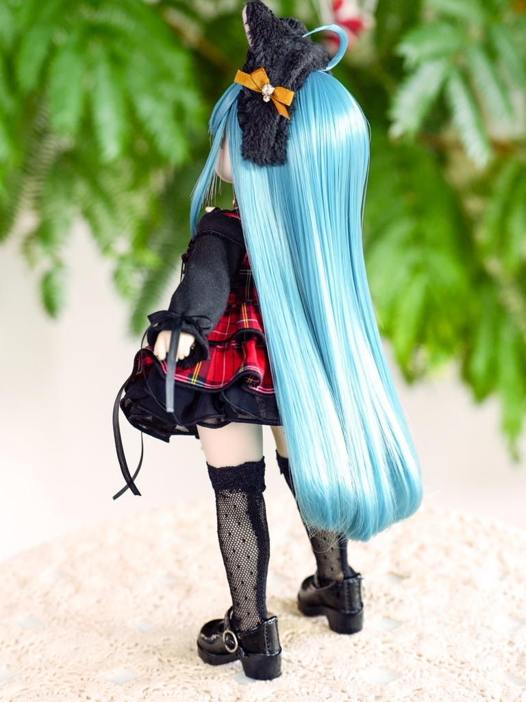 1/6 TinyFox【オフショルワンピ・ロックルージュ】【Off-shoulder dress(Red)】