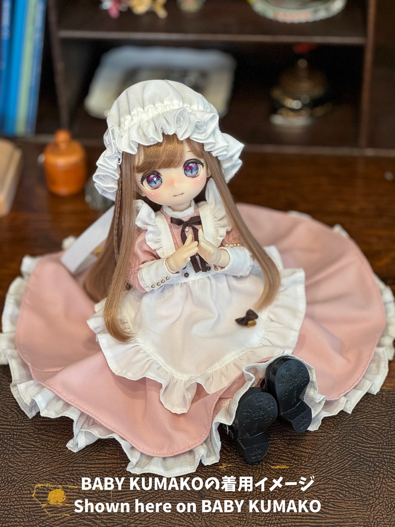 『受注 Pre-order』1/6TinyFox / BABY KUMAKO【ロイヤル・ヴィクトリアンメイド(ブラック)】【Victorian Maid Dress (Black color)】
