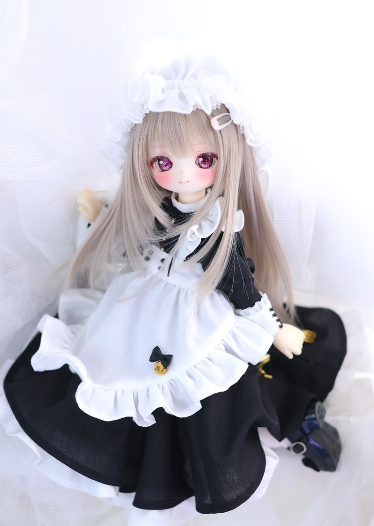 『受注 Pre-order』1/6TinyFox / BABY KUMAKO【ロイヤル・ヴィクトリアンメイド(ブラック)】【Victorian Maid Dress (Black color)】