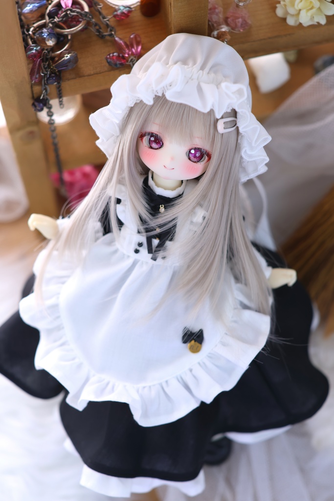 『受注 Pre-order』1/6TinyFox / BABY KUMAKO【ロイヤル・ヴィクトリアンメイド(ブラック)】【Victorian Maid Dress (Black color)】