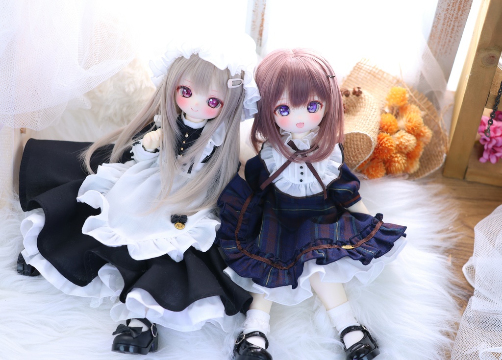 『受注 Pre-order』1/6TinyFox / BABY KUMAKO【ロイヤル・ヴィクトリアンメイド(ブラック)】【Victorian Maid Dress (Black color)】