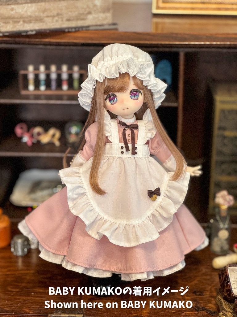 『受注 Pre-order』1/6TinyFox / BABY KUMAKO【ロイヤル・ヴィクトリアンメイド(グレージュ)】【Victorian Maid Dress (Greige)】