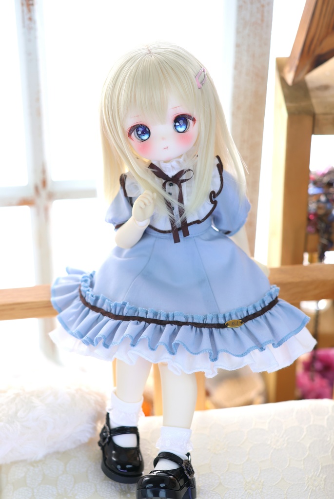 『受注 Pre-order』1/6TinyFox / BABY KUMAKO【 プチ・プリンセスドレス（水色）】【Little Lady Dress (Light blue)】