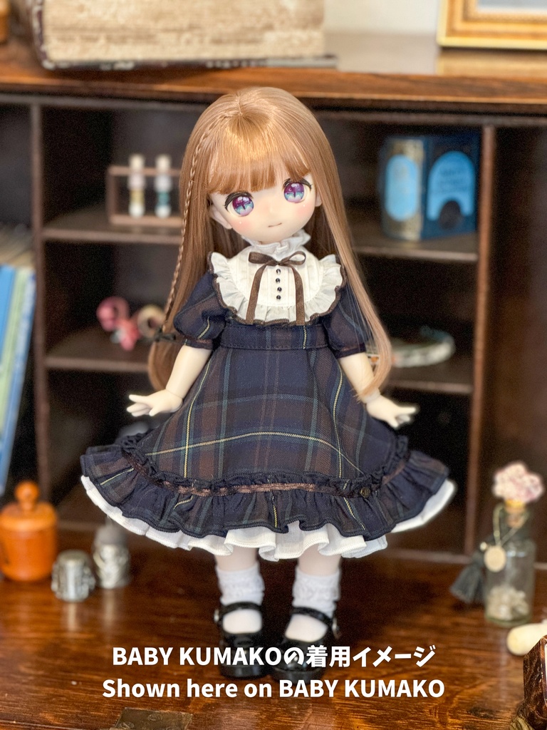 『受注 Pre-order』1/6TinyFox / BABY KUMAKO【 プチ・プリンセスドレス(水色)】【Little Lady Dress (Light blue)】