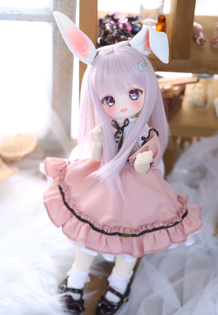 『受注 Pre-order』1/6TinyFox / BABY KUMAKO【 プチ・プリンセスドレス(ピンク)】【Little Lady Dress (Pink)】