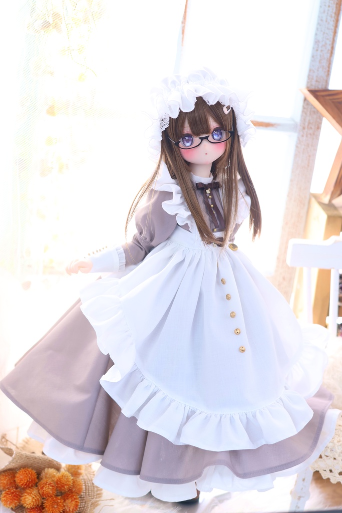 MDD【ロイヤル・ヴィクトリアンメイド(グレージュ)】【Victorian Maid Dress (Greige)】