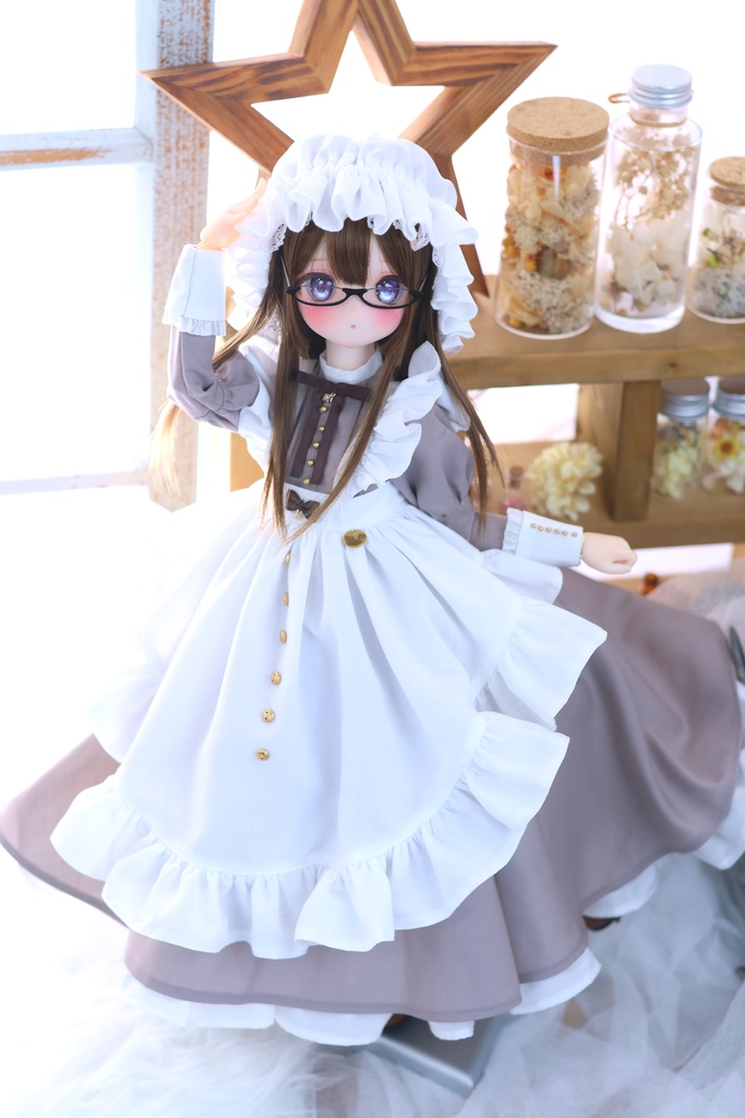 MDD【ロイヤル・ヴィクトリアンメイド(グレージュ)】【Victorian Maid Dress (Greige)】
