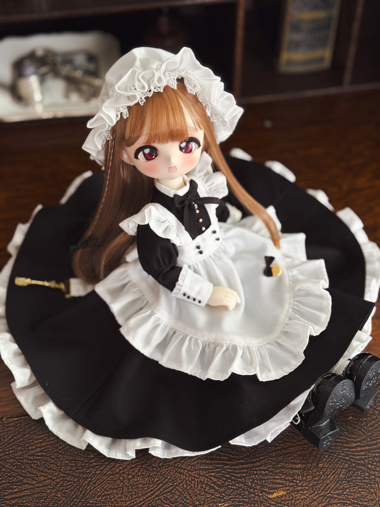 『受注 Pre-order』1/6TinyFox / BABY KUMAKO【ロイヤル・ヴィクトリアンメイド(ブラック)】【Victorian Maid Dress (Black color)】
