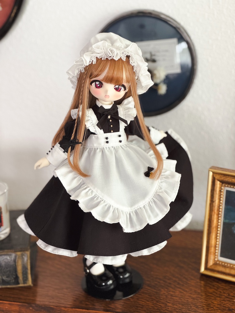 『受注 Pre-order』1/6TinyFox / BABY KUMAKO【ロイヤル・ヴィクトリアンメイド(ブラック)】【Victorian Maid Dress (Black color)】