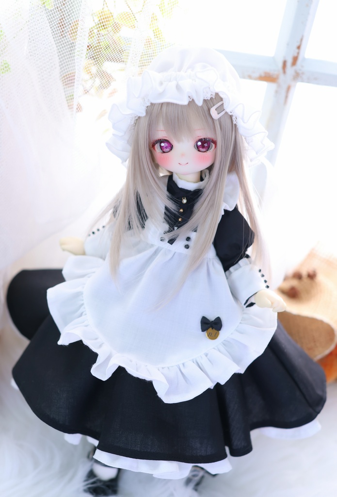 『受注 Pre-order』1/6TinyFox / BABY KUMAKO【ロイヤル・ヴィクトリアンメイド(ブラック)】【Victorian Maid Dress (Black color)】