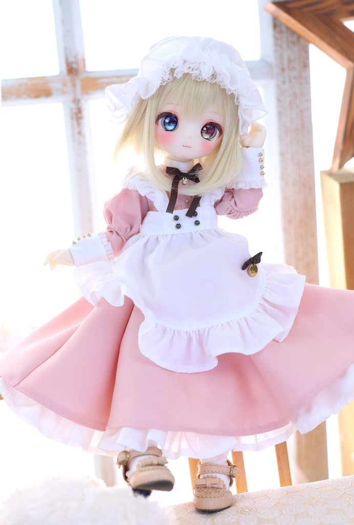 『受注 Pre-order』1/6TinyFox / BABY KUMAKO【ロイヤル・ヴィクトリアンメイド(ピンク)】【Victorian Maid Dress (Pink)】