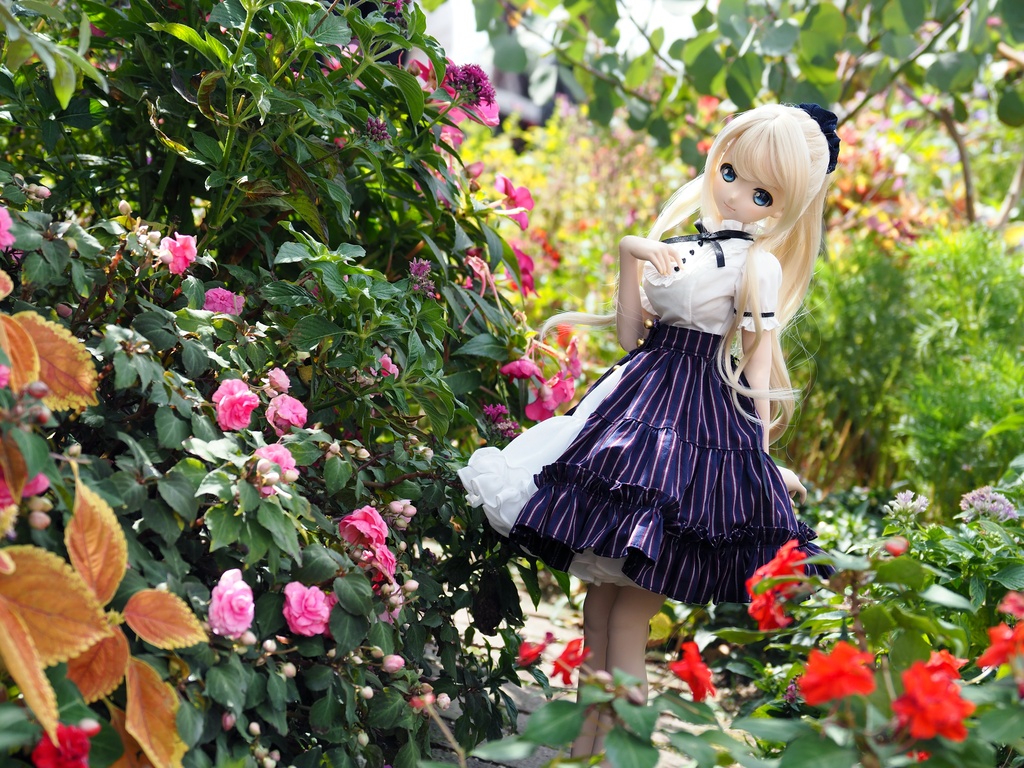 【なないろパニエ ロング(白)】【Nanairo Panier Long (White)】|MDD・DD・DDS・DDP・TinyFox PEKO・SD