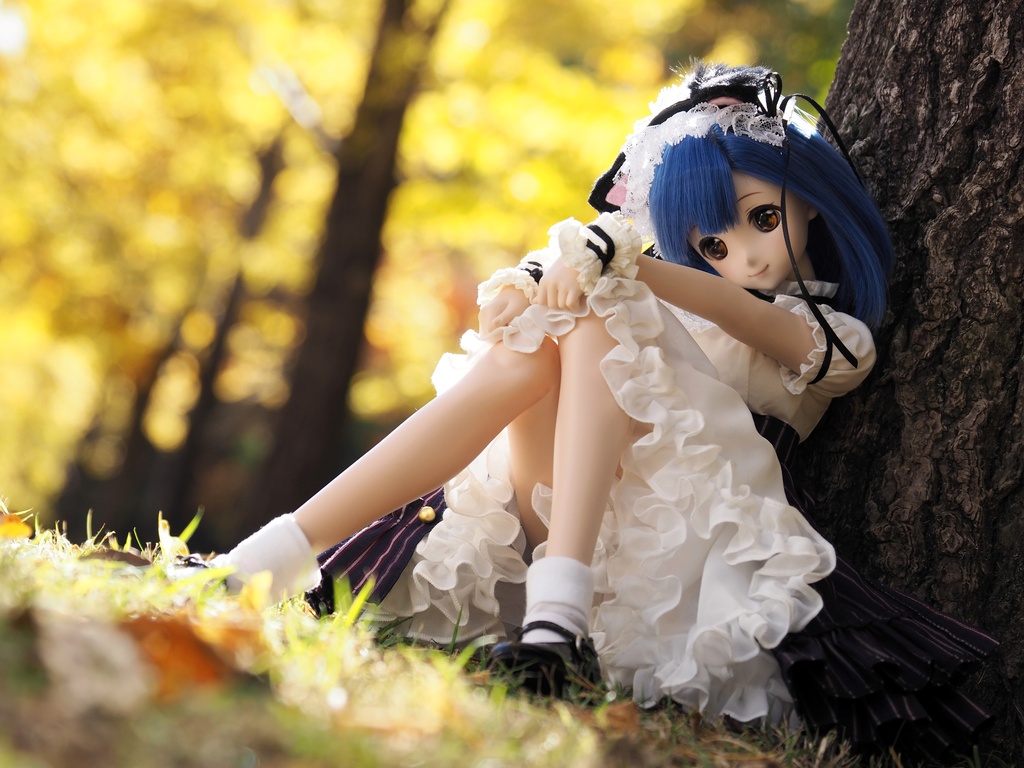 【なないろパニエ ロング(白)】【Nanairo Panier Long (White)】|MDD・DD・DDS・DDP・TinyFox PEKO・SD