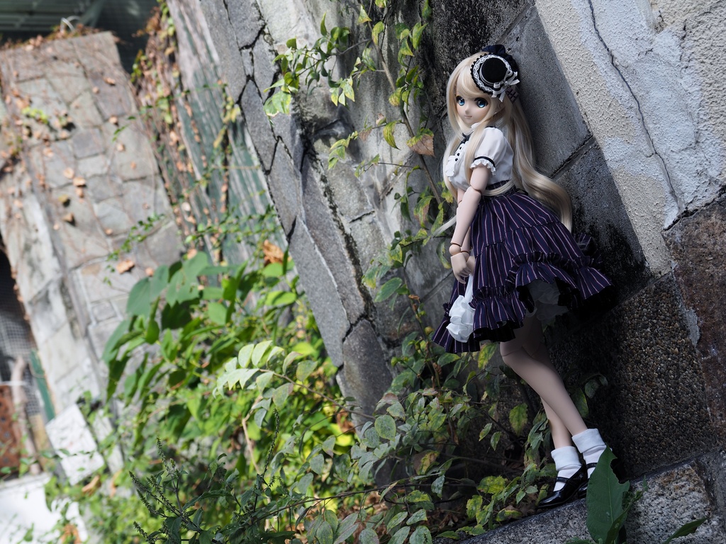【なないろパニエ ロング(白)】【Nanairo Panier Long (White)】|MDD・DD・DDS・DDP・TinyFox PEKO・SD