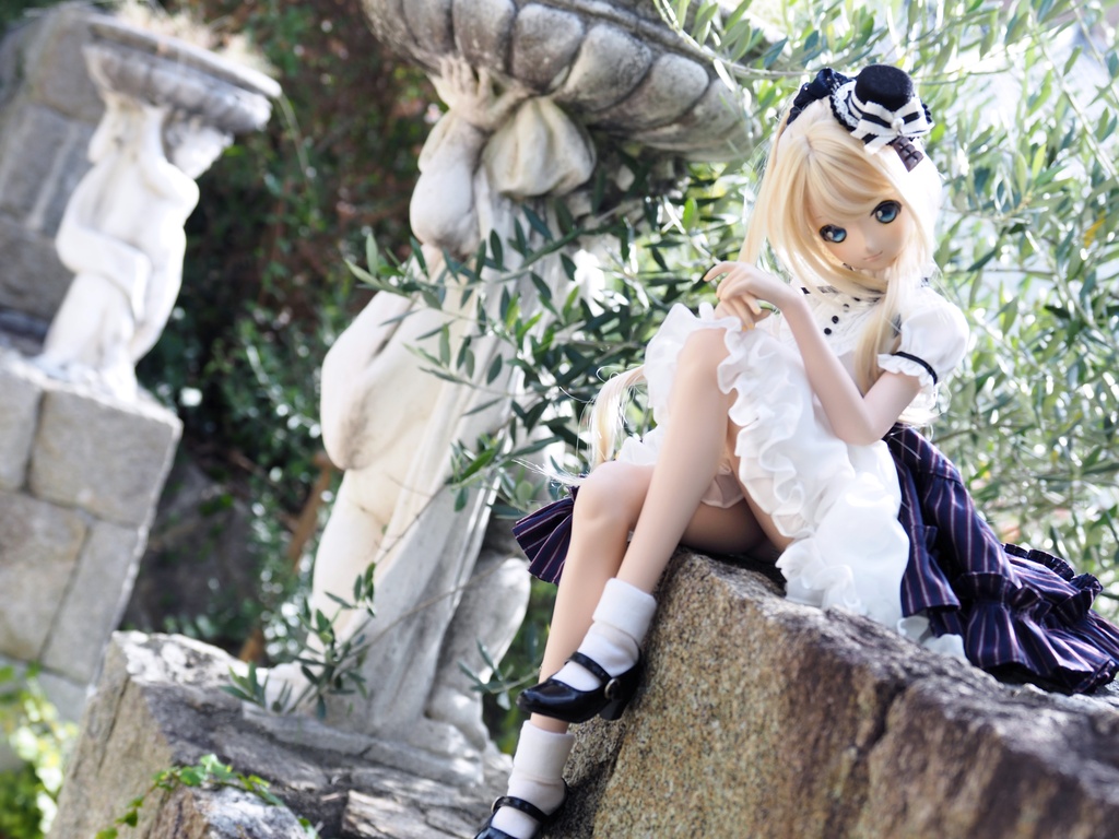 【なないろパニエ ロング(白)】【Nanairo Panier Long (White)】|MDD・DD・DDS・DDP・TinyFox PEKO・SD