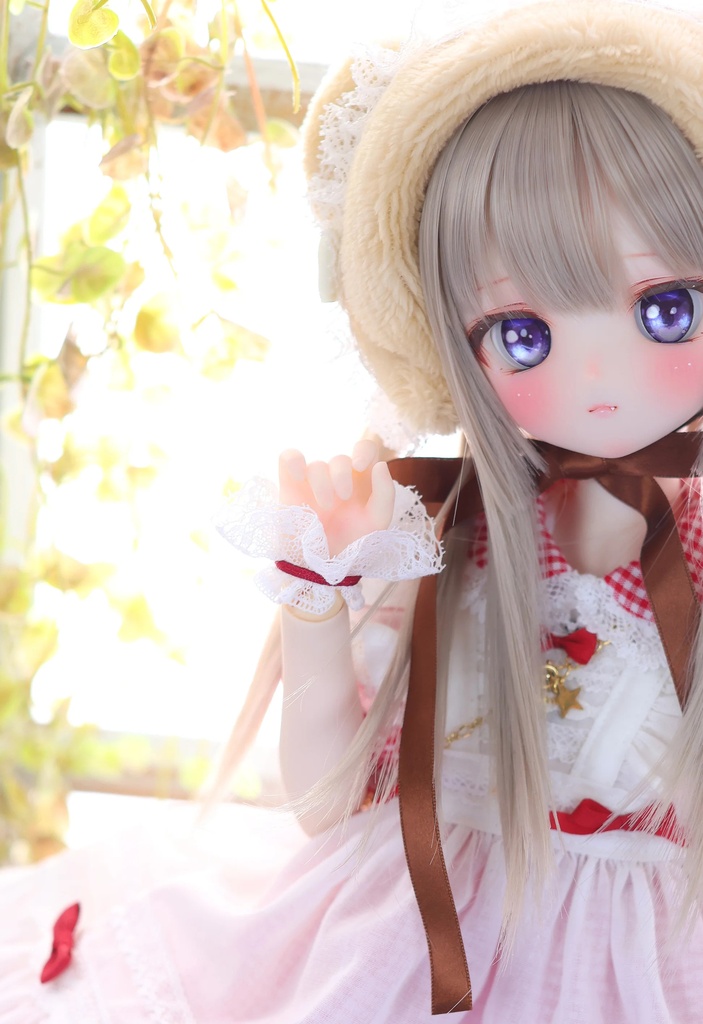MDD / 1/4 TinyFox PEKO / KUMAKO【ハニベア・ピクニックセット(レッド)】【Honey Bear Picnic Set (Red)】