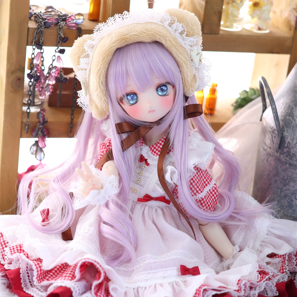 MDD / 1/4 TinyFox PEKO / KUMAKO【ハニベア・ピクニックセット（レッド）】【Honey Bear Picnic Set (Red)】