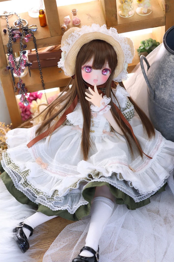 MDD / 1/4 TinyFox PEKO / KUMAKO【ハニベア・ピクニックセット(グリーン)】【Honey Bear Picnic Set (Green)】