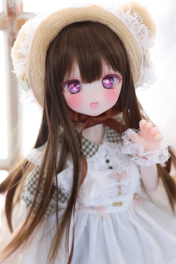 MDD / 1/4 TinyFox PEKO / KUMAKO【ハニベア・ピクニックセット(グリーン)】【Honey Bear Picnic Set (Green)】
