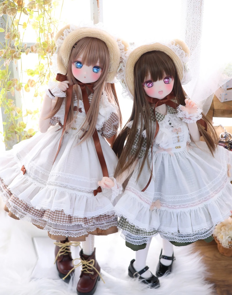 MDD / DD / 1/4 TinyFox PEKO / KUMAKO【クマ耳ヘッドドレス】【Bear-Ear Headdress】