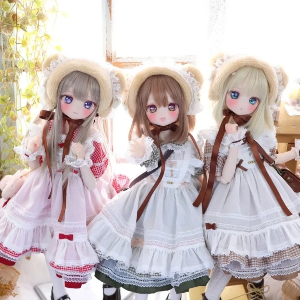 MDD / DD / 1/4 TinyFox PEKO / KUMAKO【クマ耳ヘッドドレス】【Bear-Ear Headdress】